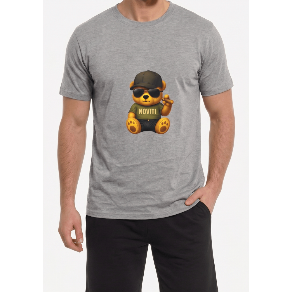T-krekls "Teddy" TT039 (Pelēks)