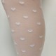 Girls' tights with hearts YoClub 43 (20 den)