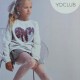 Girls' tights with hearts YoClub 43 (20 den)