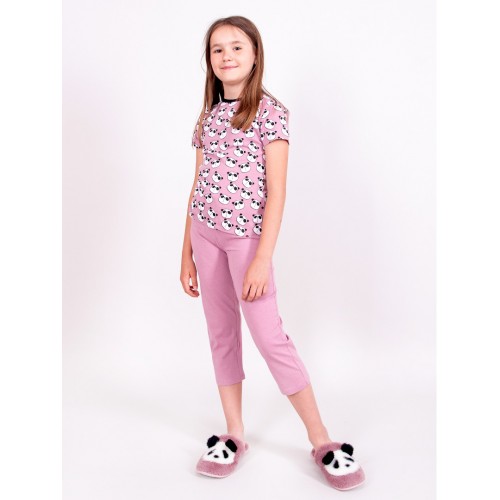 Meiteņu pidžama YOCLUB (Rozā krāsā)