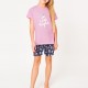 PJD-022 Pajamas for girls YOCLUB (Pink)