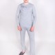 Мужская пижама с длинными штанами YOCLUB (Серая)