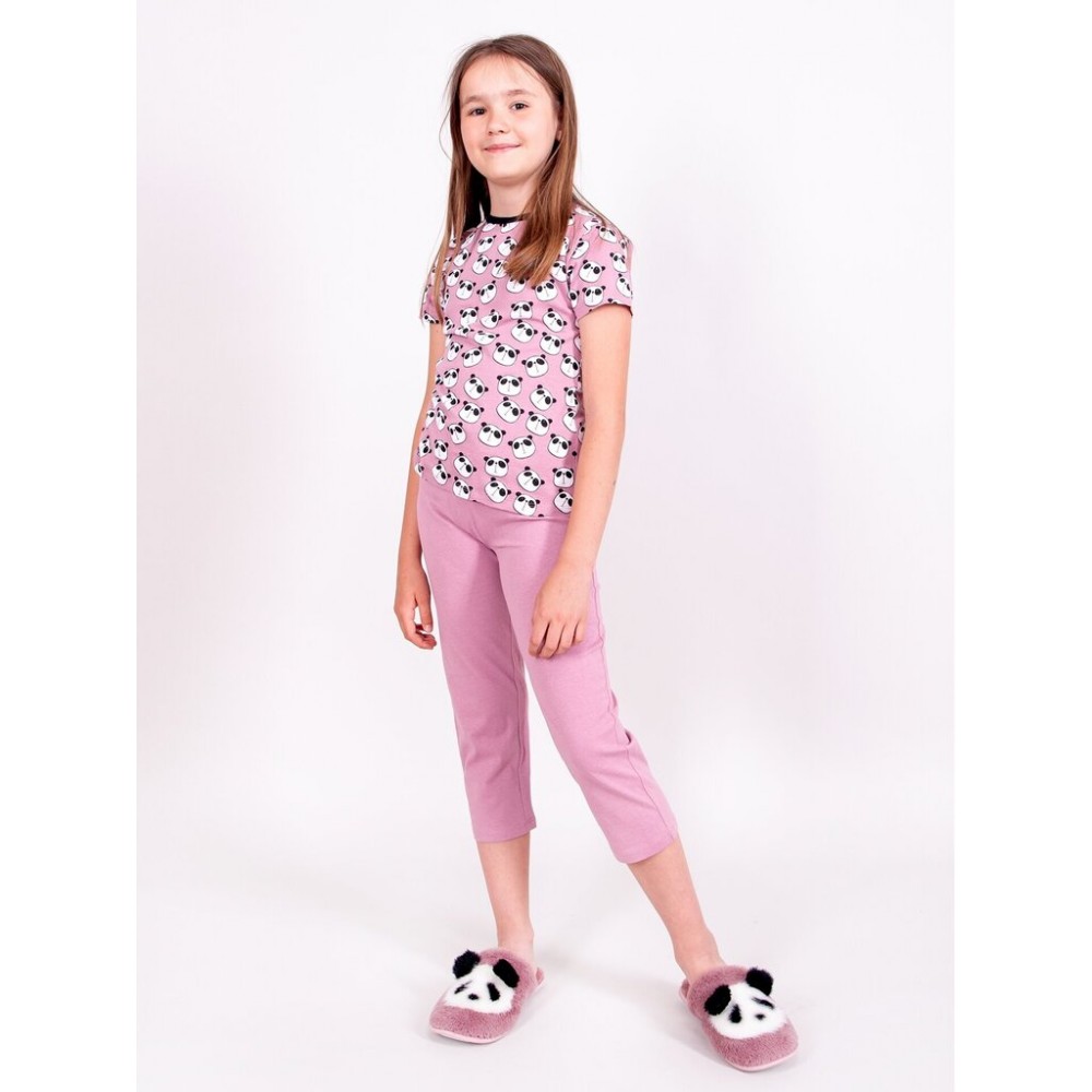 Meiteņu pidžama YOCLUB (Rozā krāsā)