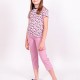 Пижама для девочек YOCLUB (Розовая)