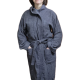 Women's or men's robe with hood (Grey)