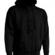 761 Vīriešu jaka ar kapuci "Hooded" (Black)