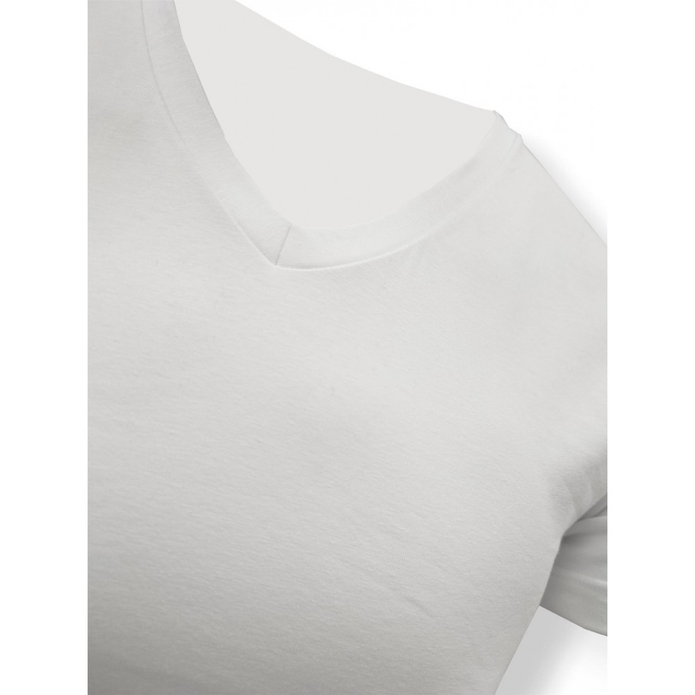 T-shirt INTIMAMI V-neck, white