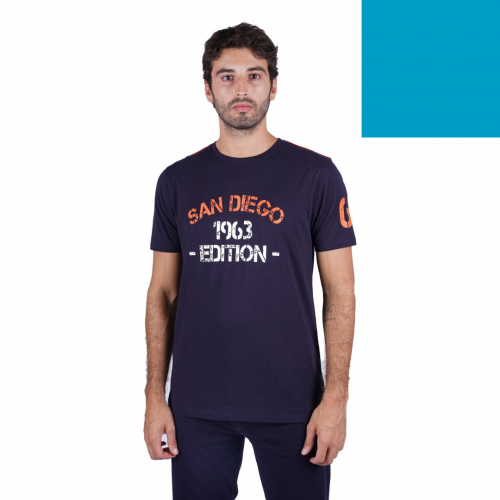 T-krekls "San Diego" SH11 (Ocean Blue)