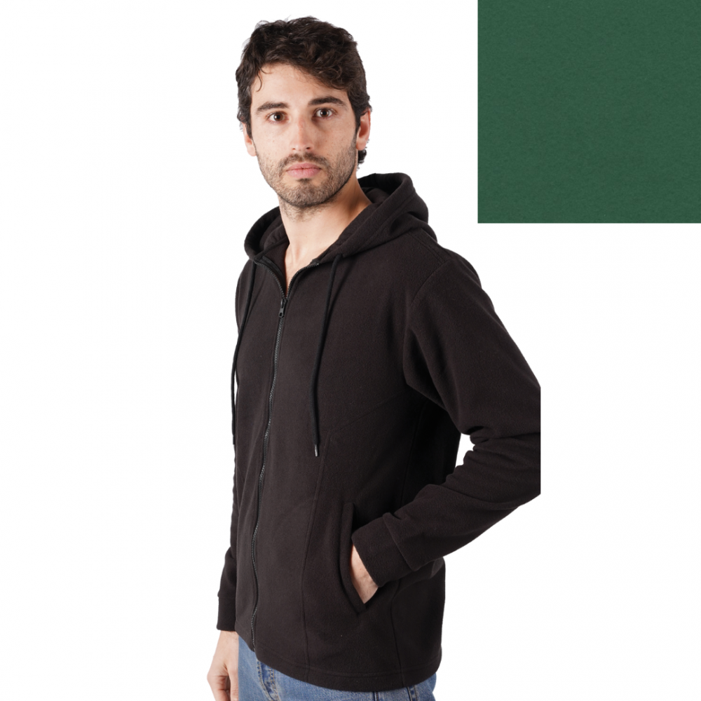 Men's fleece jacket with a hood Polar RP-22 (Abete)