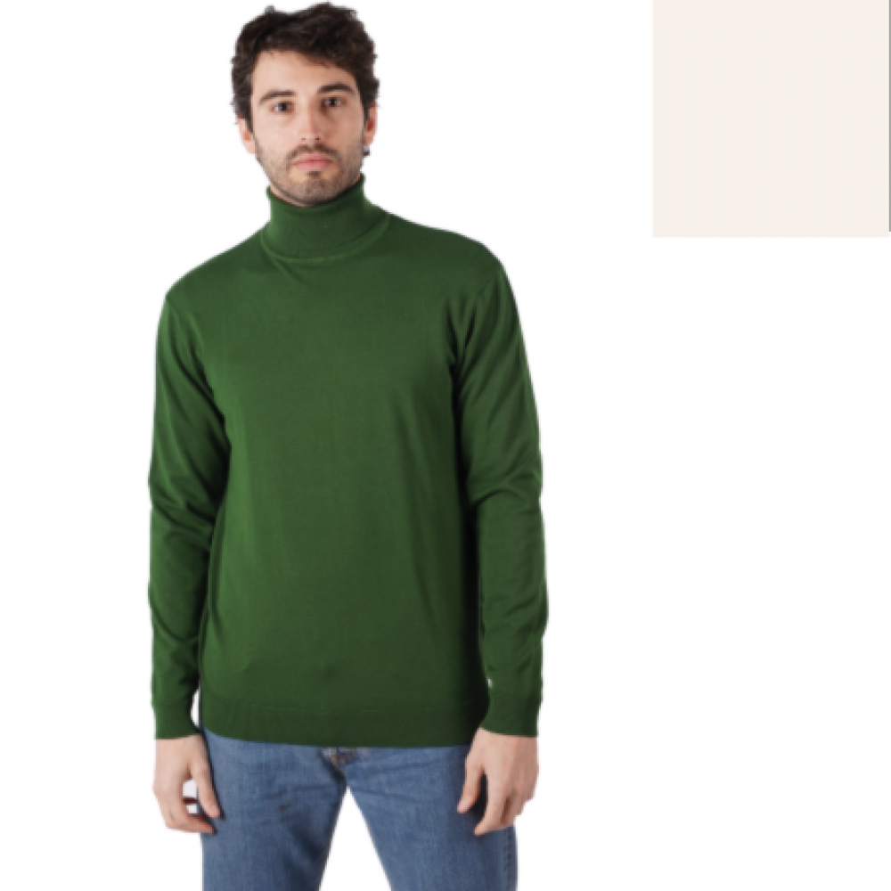 Men´s turtleneck sweater, mod. 768 (Panna)