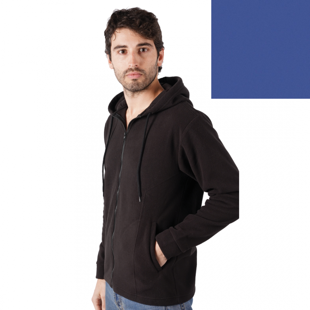 Men's fleece jacket with a hood Polar RP-22 (Avio)