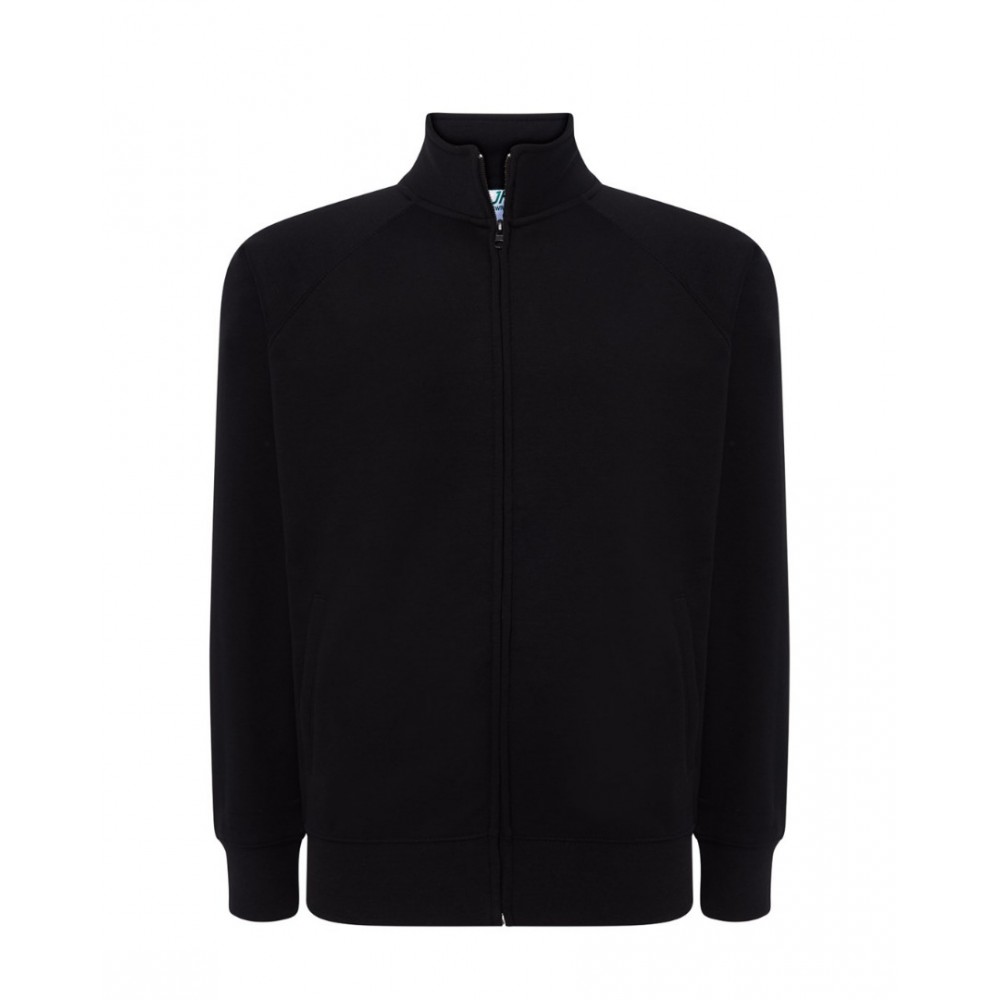 767 Men´s jacket with a zipper (Black)