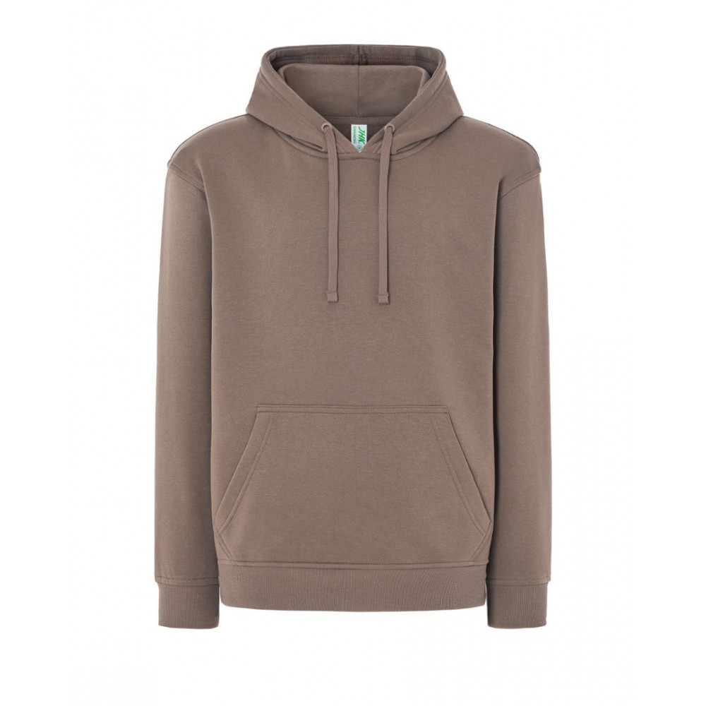 762 Vīriešu jaka ar kapuci "Kangaroo" (Brown)