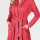 Women's bathrobe NOTTINGHAM Mod. PV38096(Raspberry).